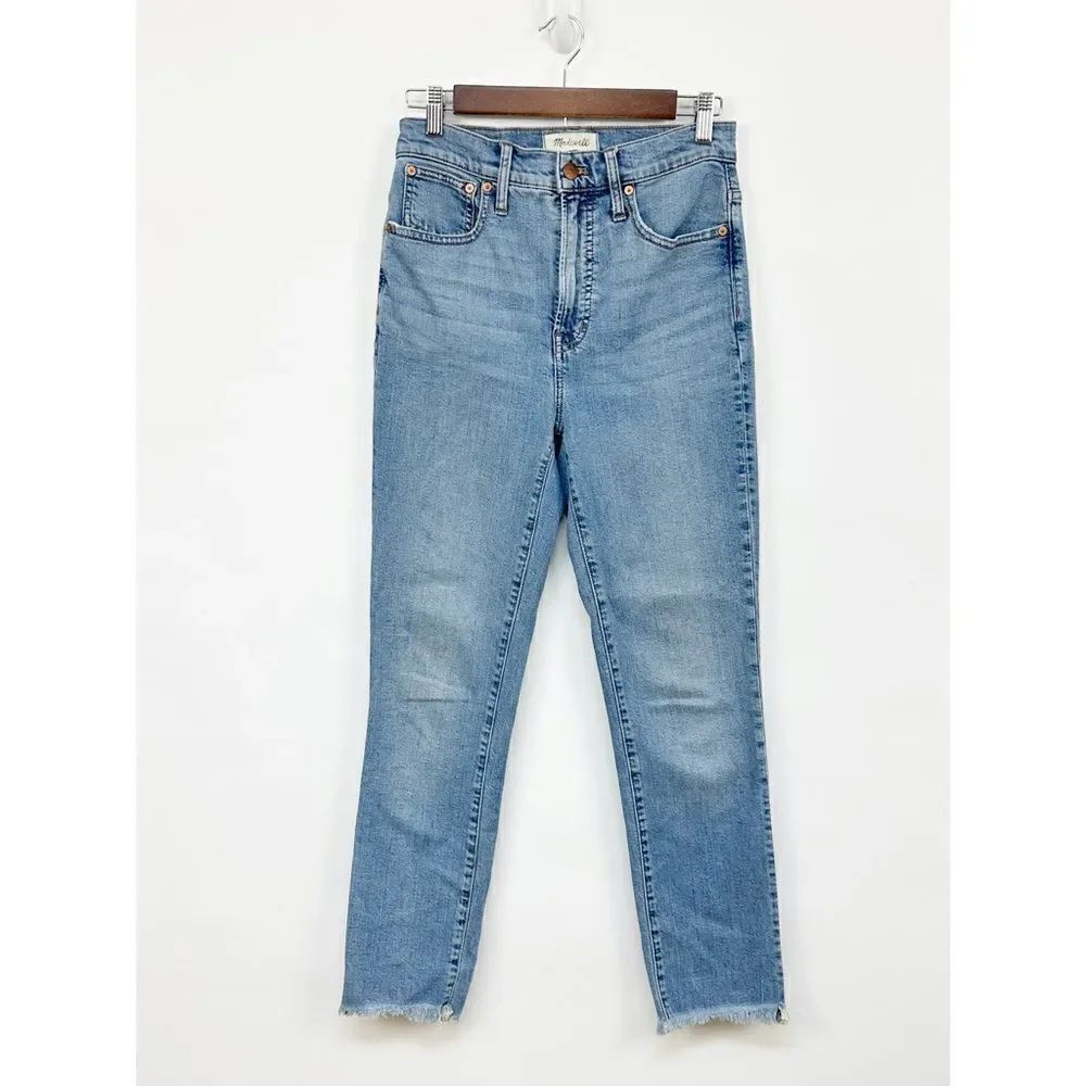 Madewell The Perfect Vintage Jean Raw Hem Size 25
